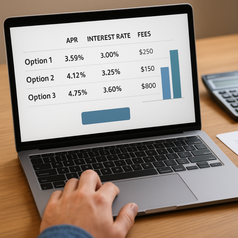 Como comparar APR, juros e taxas para descobrir o custo total de um empréstimo nos Estados Unidos?