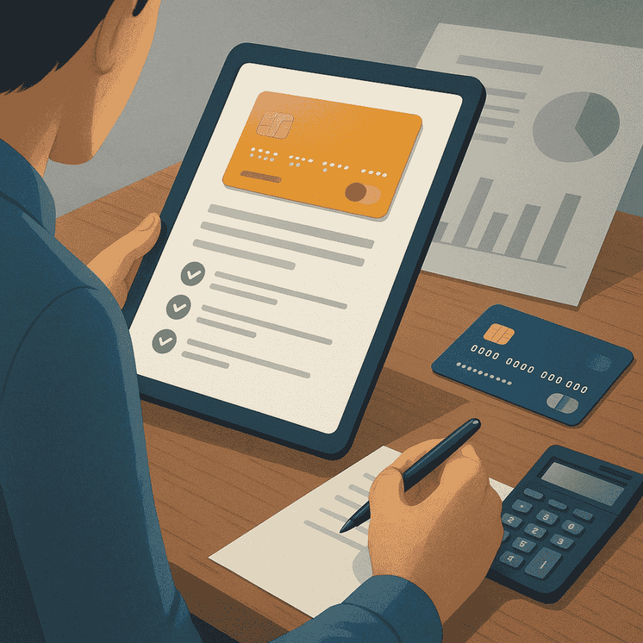 Como ler uma oferta de cartão de crédito com atenção